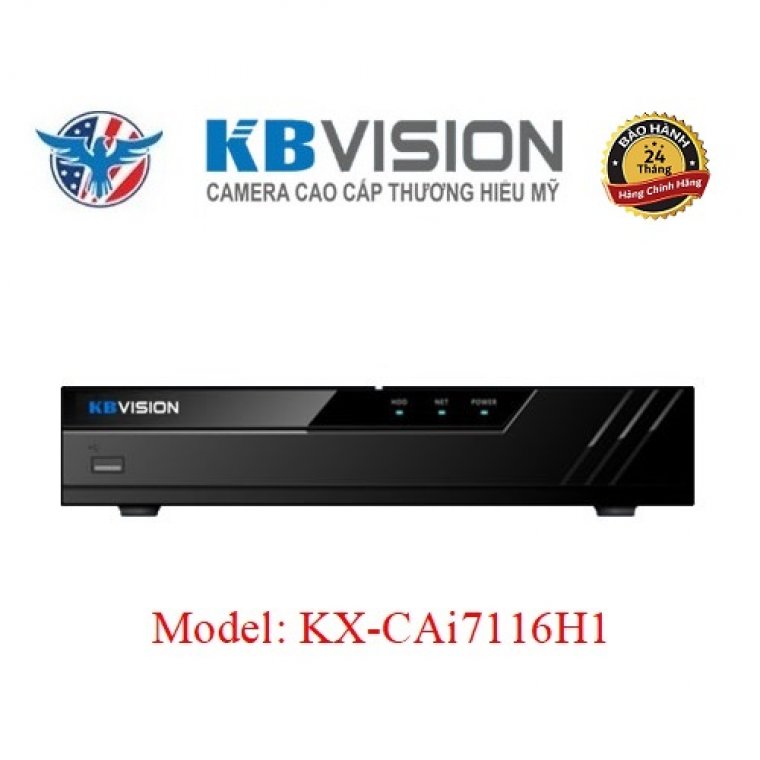 Đầu ghi hình AI SMD Plus 16 kênh KBVISION KX-CAi7116H1
