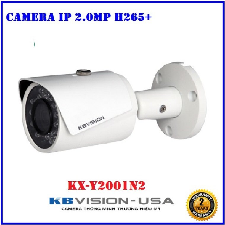 Camera IP hồng ngoại 2.0 Megapixel KBVISION KX-Y2001N2 