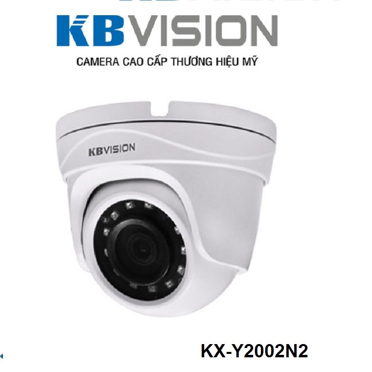 Camera IP Dome hồng ngoại 2.0 Megapixel KBVISION KX-Y2002N2