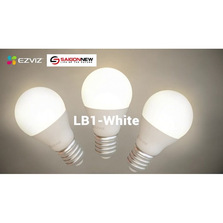 Đèn LED thông minh màu trắng EZVIZ CS-HAL-LB1-LWAW