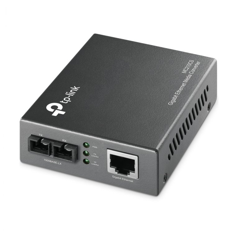 Bộ Chuyển Đổi Quang Điện Single-Mode Gigabit MC210CS