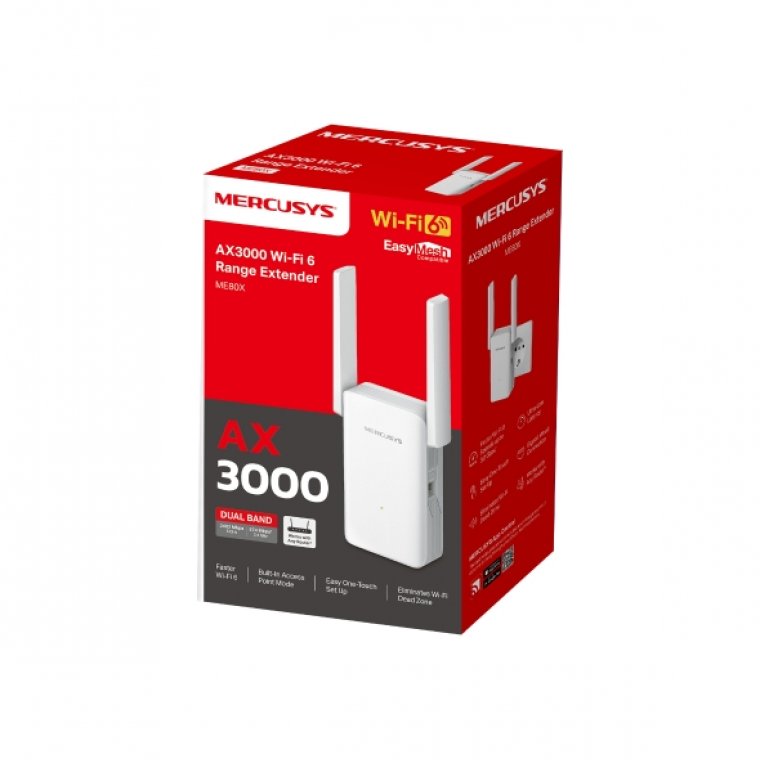 ME80X AX3000 Wi-Fi 6 Range Extender