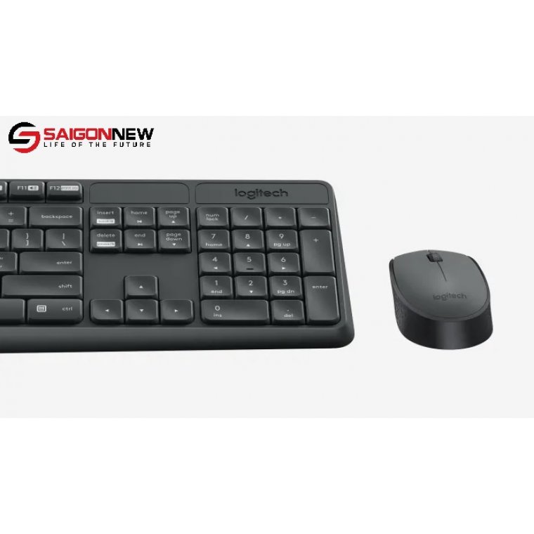 Bộ bàn phím chuột wireless Logitech MK235