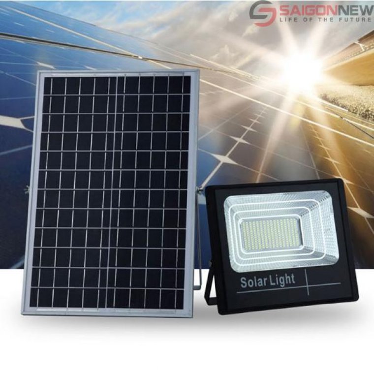 Đèn Led Chiếu Sáng Năng Lượng Mặt Trời IP67 40W