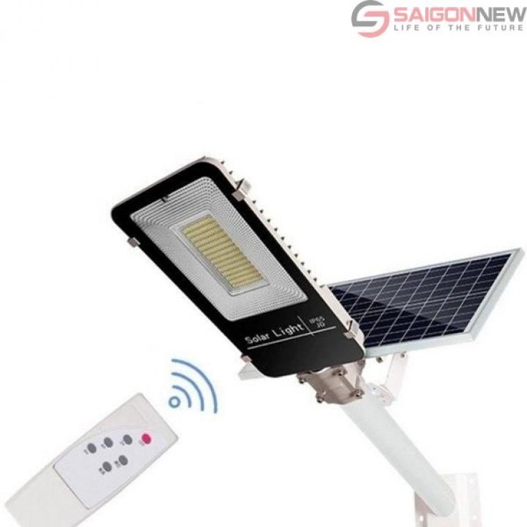 Đèn Đường Chiếu Sáng Năng Lượng Mặt Trời Bàn Chải 50W