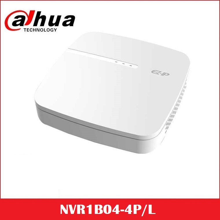 Đầu ghi hình camera IP 4 kênh DAHUA NVR1B04-4P/L
