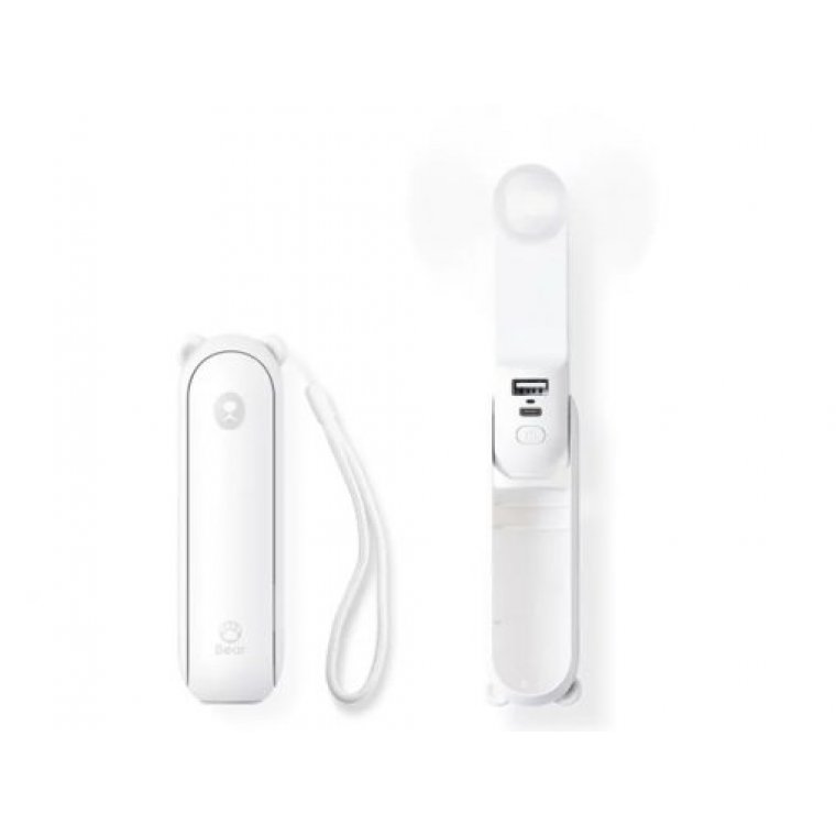Quạt Cầm Tay F8X Plus 4500mAh Trắng