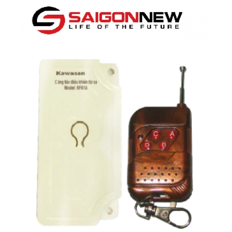 BỘ CÔNG TẮC ĐIỀU KHIỂN TỪ XA CÔNG SUẤT CAO RF01A-RM01