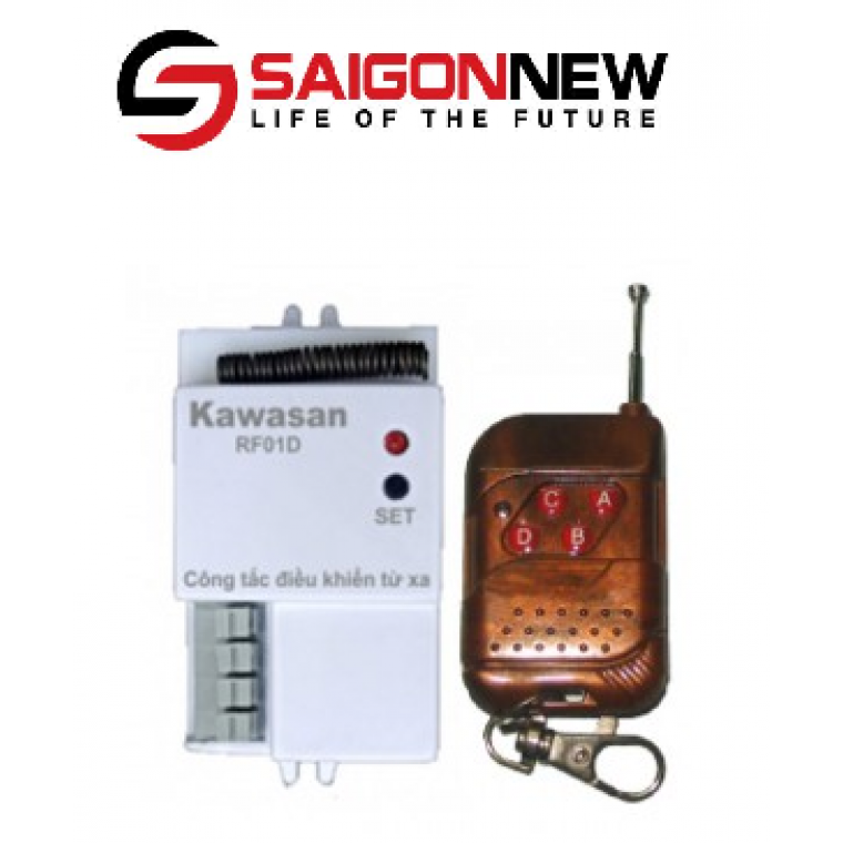 CÔNG TẮC ĐIỀU KHIỂN TỪ XA RF01D-RM01