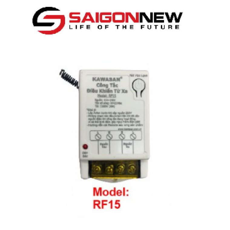 CÔNG TẮC ĐIỀU KHIỂN TỪ XA RF15