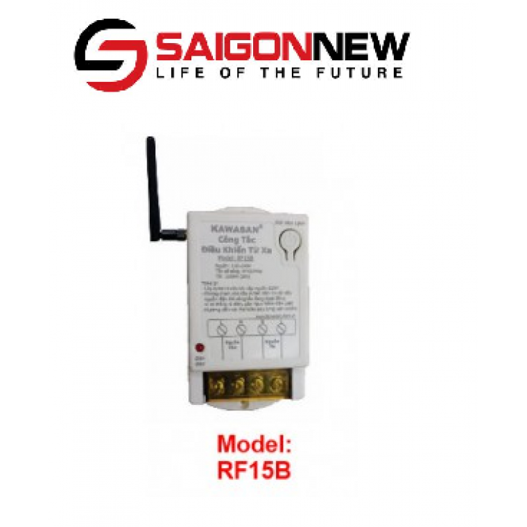 CÔNG TẮC ĐIỀU KHIỂN TỪ XA CÔNG SUẤT CAO RF15B