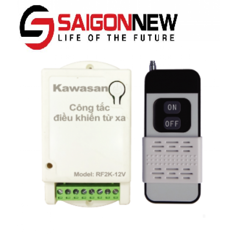 CÔNG TẮC ĐIỀU KHIỂN TỪ XA RF2K-12V-RM2C