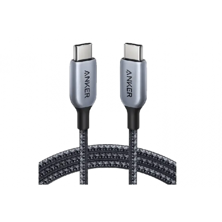 Cáp sạc Anker 765 C-C 0.9m Nylon Xám