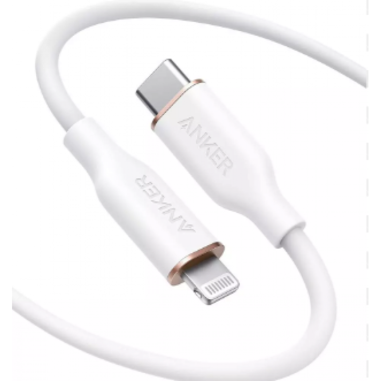 Cáp sạc Anker PowerLine III C-L 0.9m FLOW Trắng A8662