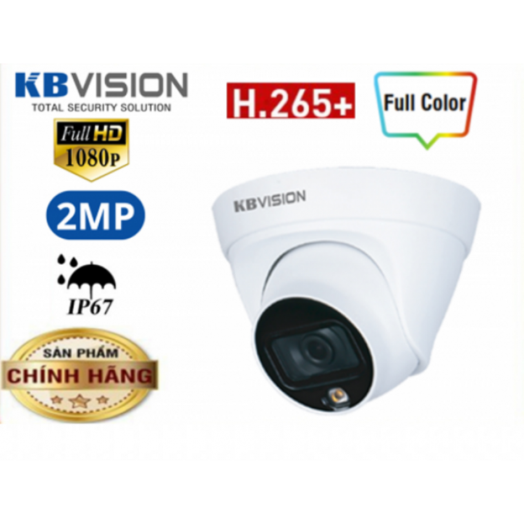 Camera IP Dome Full color 2.0 Megapixel KBVISION KX-AF2112N3