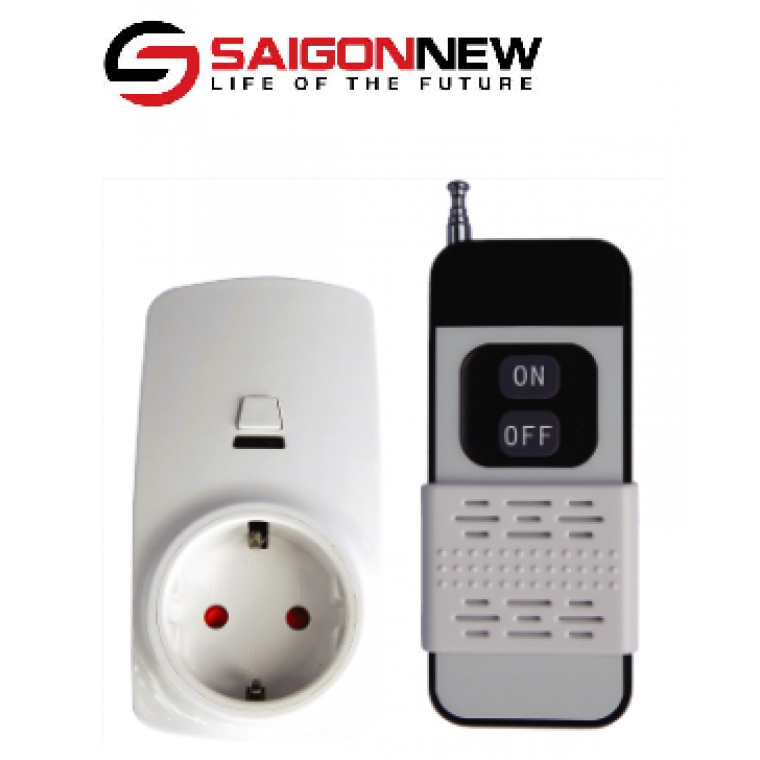 Ổ CẮM ĐIỀU KHIỂN TỪ XA TB02C-RM2C