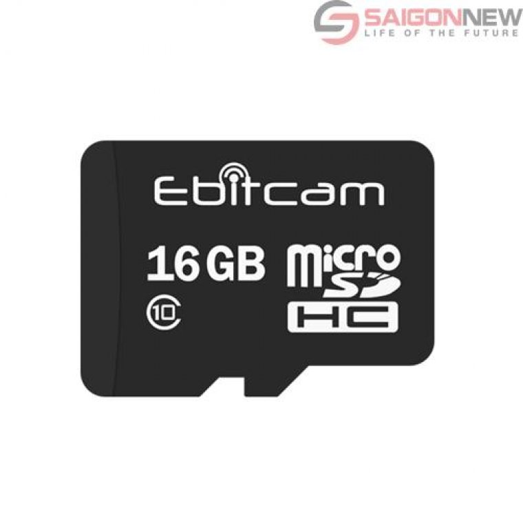 Thẻ nhớ MicroSD Ebitcam 16GB(98Mb/s) - Chính hãng
