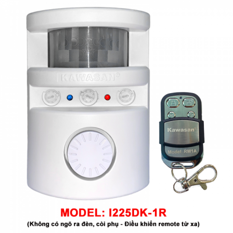 BÁO ĐỘNG ĐỘC LẬP - ĐIỀU KHIỂN BẰNG REMOTE - KAWASAN - i225DK-1R