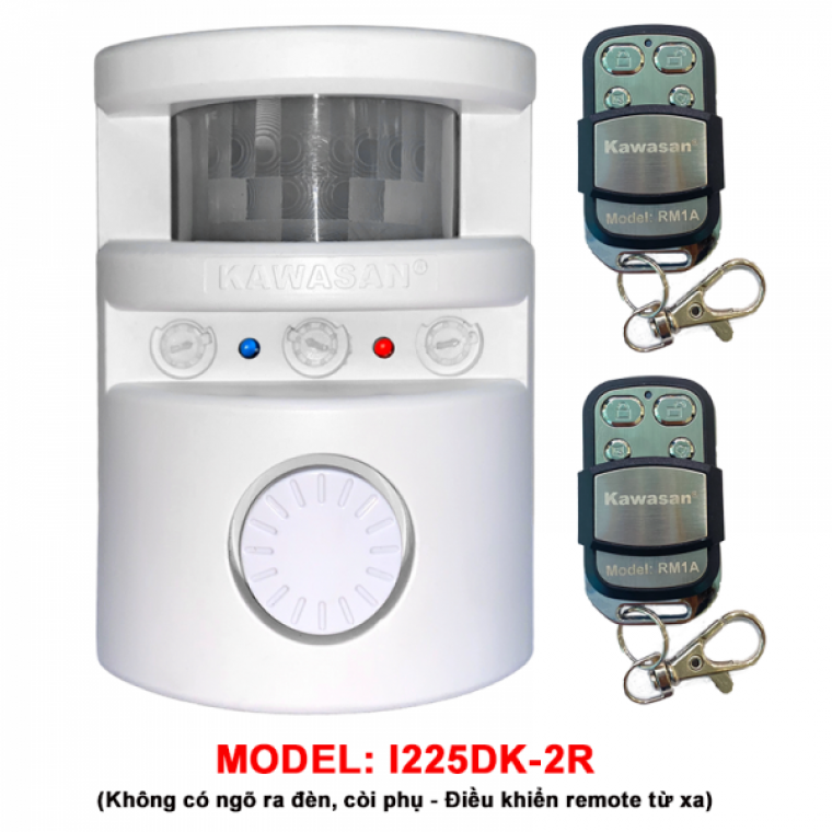 BÁO ĐỘNG ĐỘC LẬP - ĐIỀU KHIỂN BẰNG REMOTE - KAWASAN - i225DK-2R