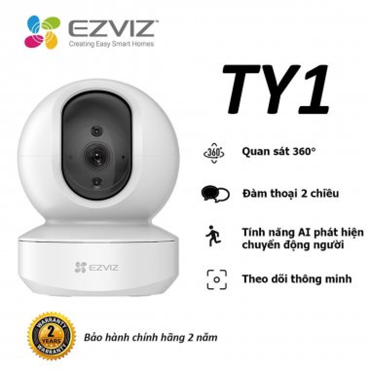 Camera Không Dây EZVIZ TY1 4MP