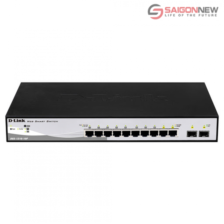 Switch D-Link DGS-1210-10P 10-Port