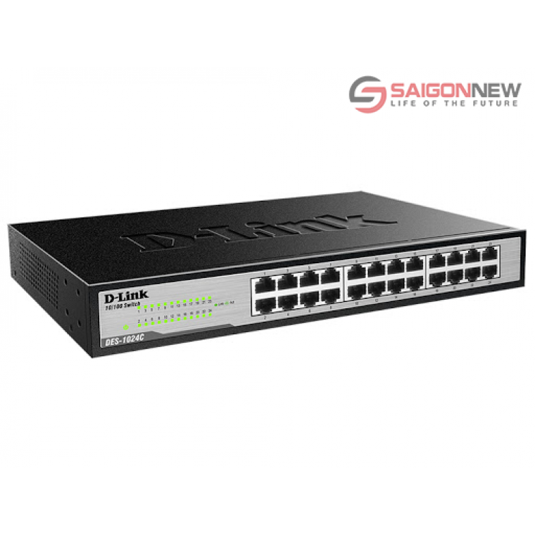 Switch Giga D-Link DGS 1024C 24-Port 10/100/1000 Mbps