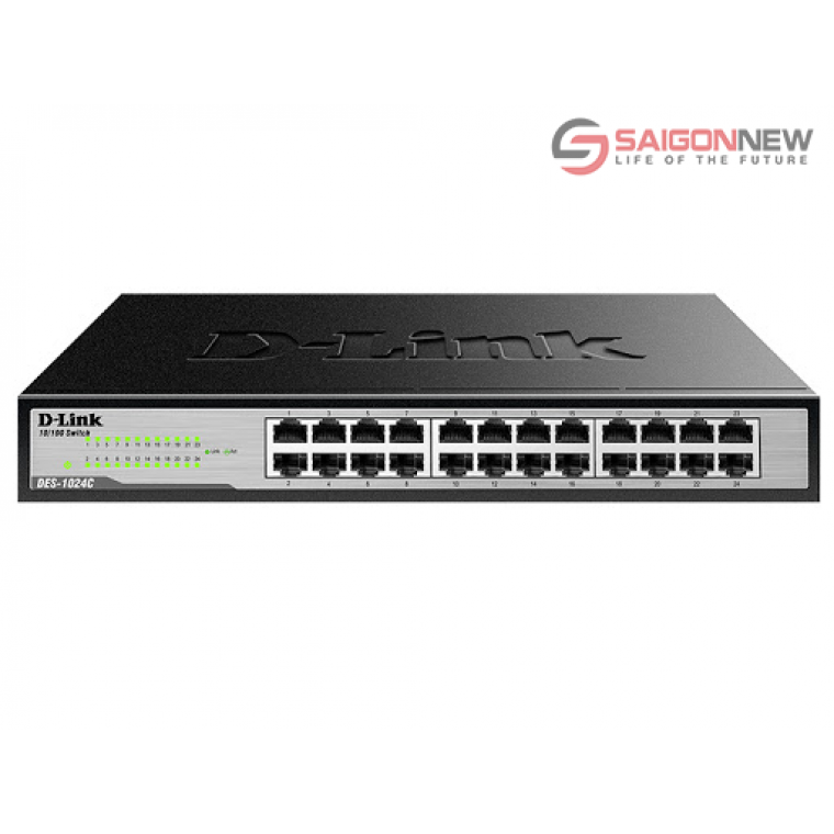 Switch Giga D-Link DGS 1024C 24-Port 10/100/1000 Mbps