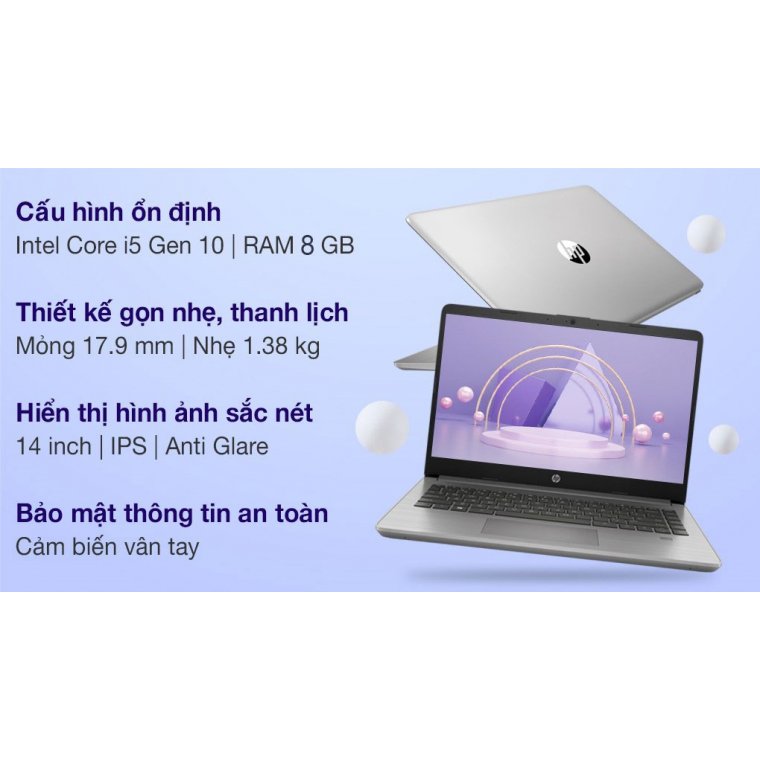 Laptop HP 340s G7 i5 1035G1/8GB/512GB/Win10 (36A35PA)