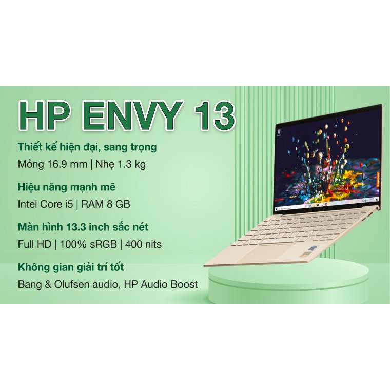 Laptop HP Envy 13 ba1537TU i5 1135G7/8GB/256GB/Win11 (4U6P0PA)