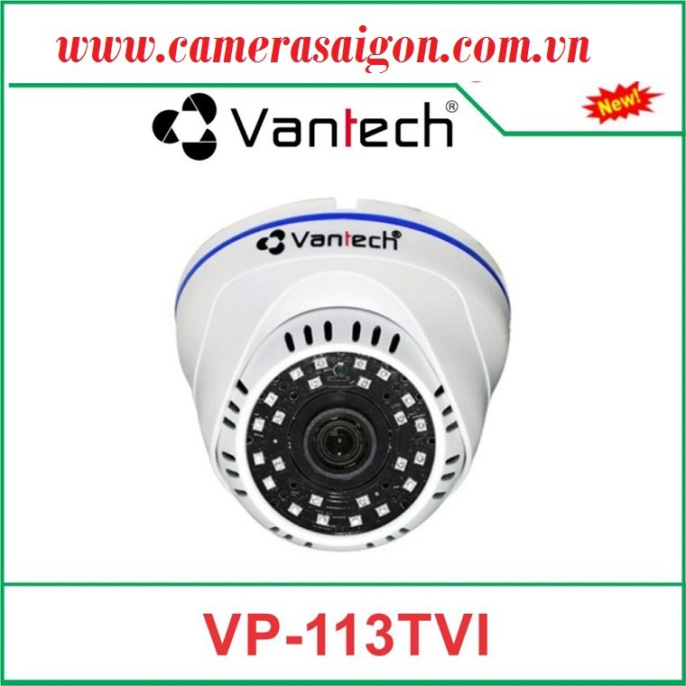 Camera Dome HD-TVI hồng ngoại VANTECH VP-113TVI
