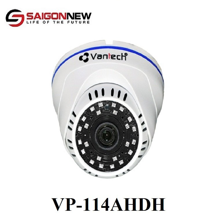 Camera Dome AHD hồng ngoại VANTECH VP-114AHDH