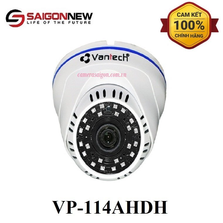 Camera Dome AHD hồng ngoại VANTECH VP-114AHDH
