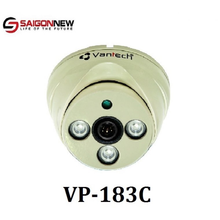 Camera IP Dome hồng ngoại 3.0 Megapixel VANTECH VP-183C