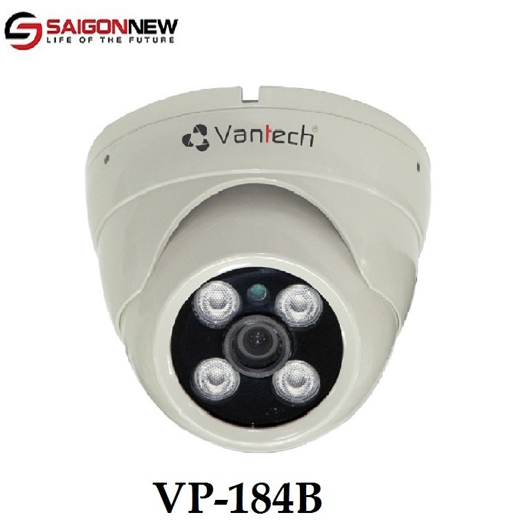 Camera IP Dome hồng ngoại 1.3 Megapixel VANTECH VP-184B