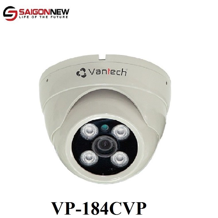 Camera IP Dome hồng ngoại 2.0 Megapixel VANTECH VP-184CVP