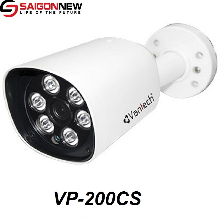 Camera HD-CVI hồng ngoại 2.0 Megapixel VANTECH VP-200CS