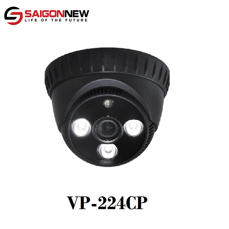 Camera Dome HDCVI hồng ngoại 2.0 Megapixel VANTECH VP-224CP