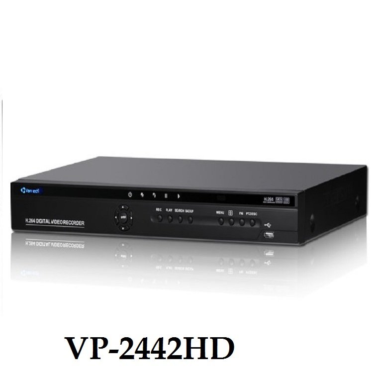 Đầu ghi hình camera IP 24 kênh H.264 VANTECH VP-2442HD