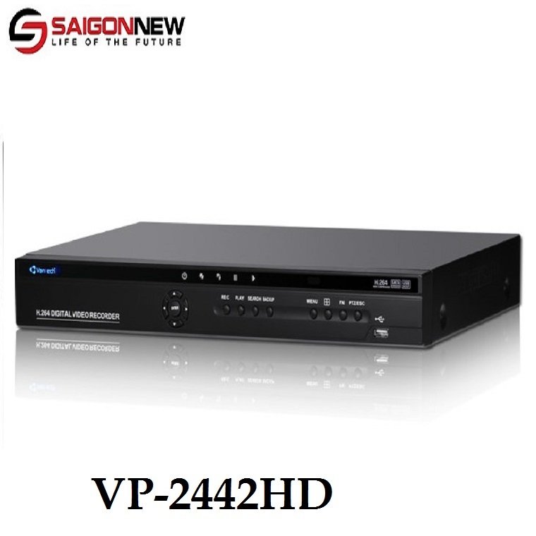Đầu ghi hình camera IP 24 kênh H.264 VANTECH VP-2442HD