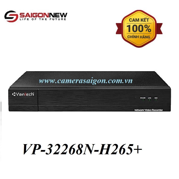 Đầu ghi hình camera IP 32 kênh VANTECH VP-32268N-H265+