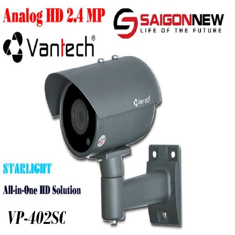 Camera HDCVI 2.4 Megapixel VANTECH VP-402SC