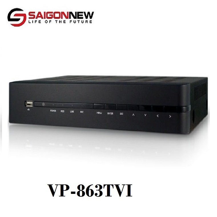 Đầu ghi hình HD-TVI 8 kênh VANTECH VP-863TVI