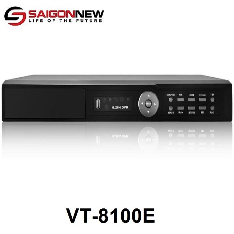 Đầu ghi hình H.264 8 kênh chuẩn 2CIF VANTECH VT-8100E