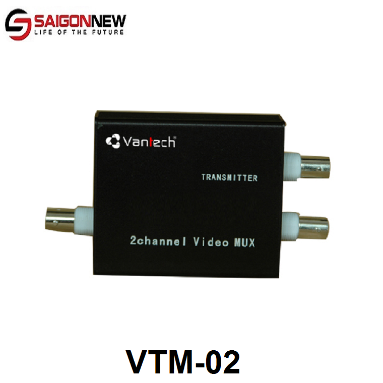 Bộ ghép tín hiệu 2 kênh video VANTECH VTM-02
