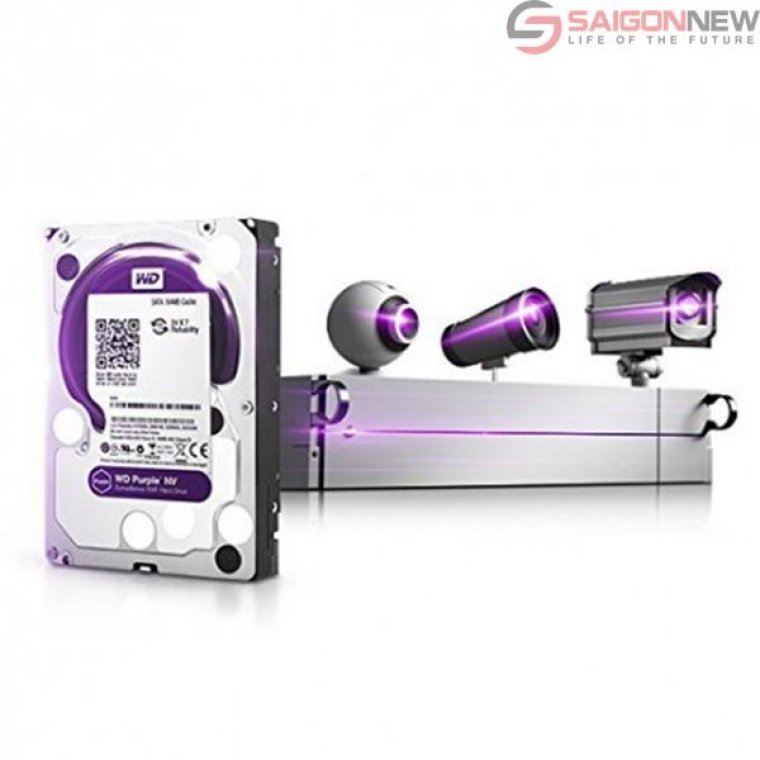 Ổ cứng Western Digital Purple 12TB 3.5