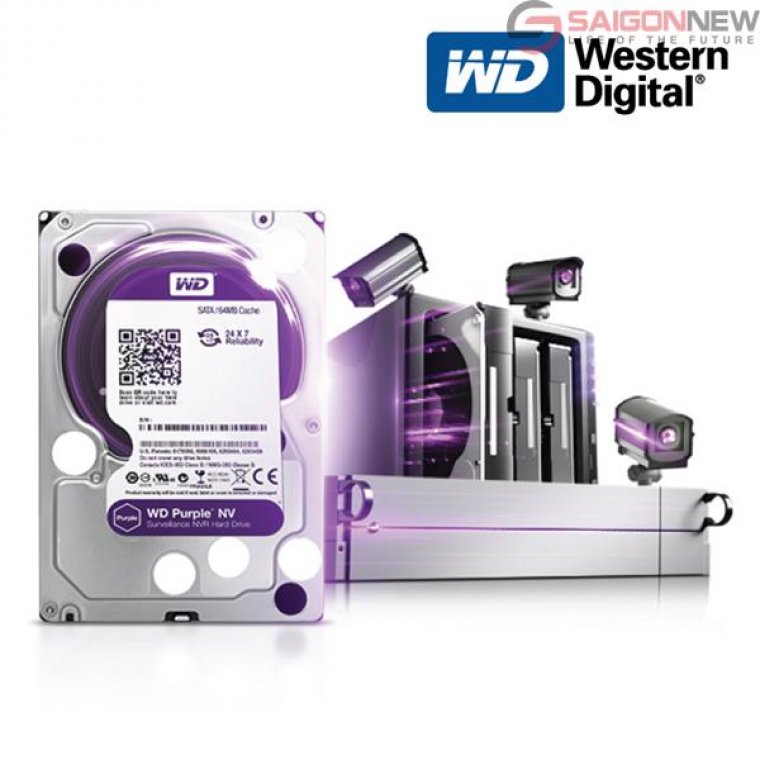 Ổ cứng Western Digital Purple 4TB WD43PURZ