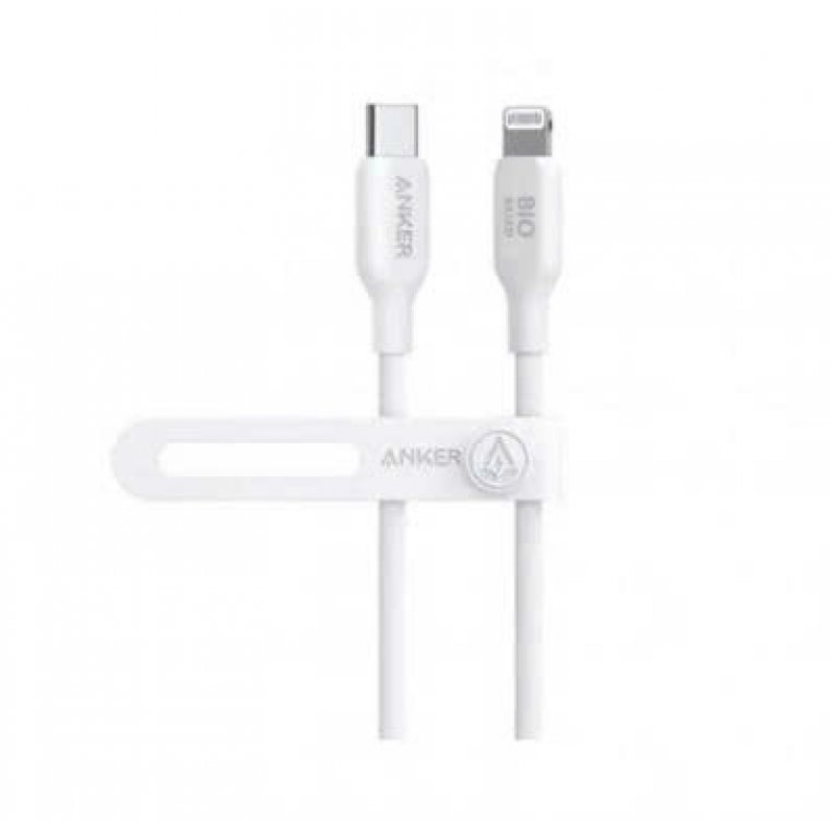 Cáp sạc Anker 543 C-C 1.8m TPE Bio-Based Trắng (White)   B2B_A80E2N21