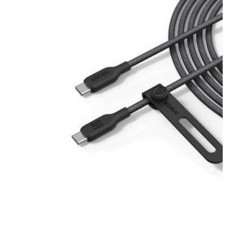 Cáp sạc Anker 542 C-L 0.9m TPE Bio-Based Đen (Black) Mã sản phẩm: B2B_A80B1