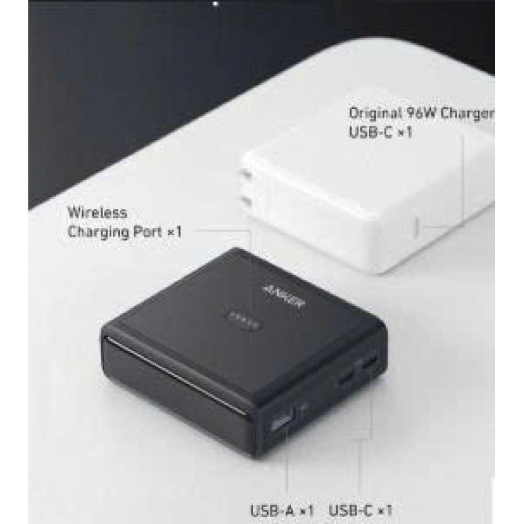Đế sạc nhanh Anker 2C1A 100W màu Đen