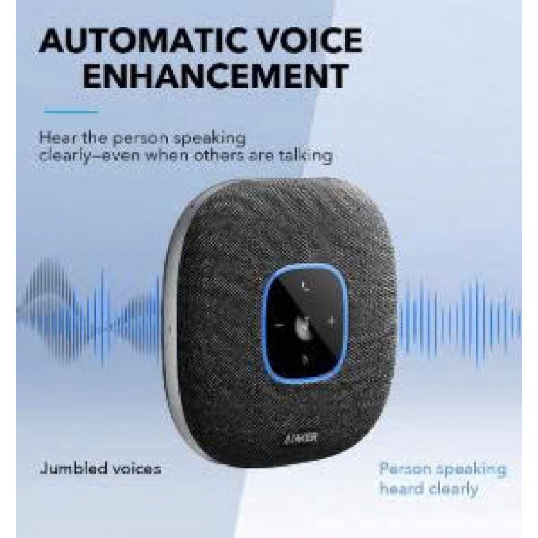 Loa Bluetooth Anker PowerConf S3 màu Đen